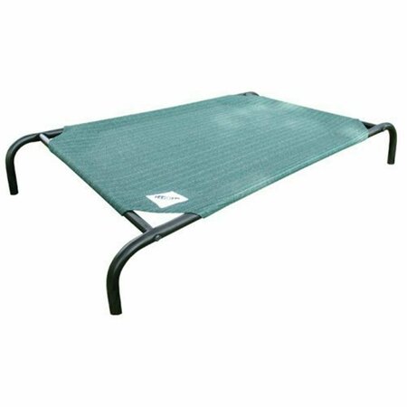 PAMPEREDPETS Gale Pacific Small Steel Pet Bed - Brunswick Green PA23773